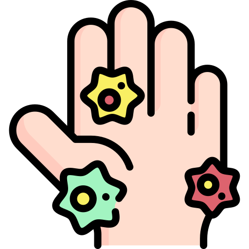 ręka Special Lineal color ikona