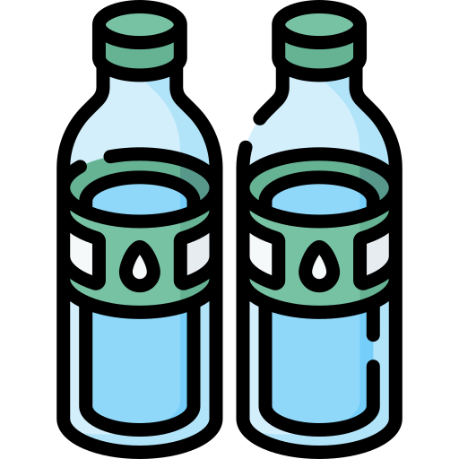 botella de agua Special Lineal color icono