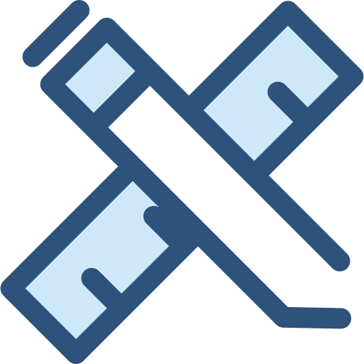 herramientas Monochrome Blue icono