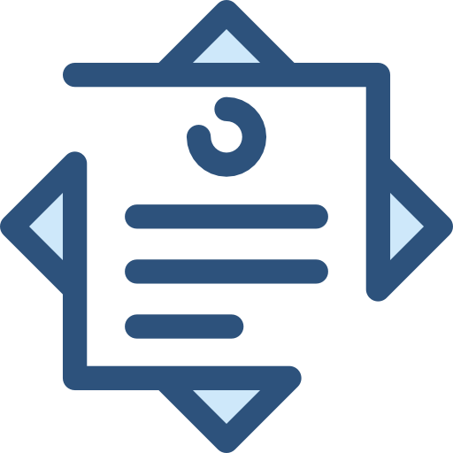 메모 Monochrome Blue icon