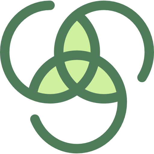 kuchendiagramm Monochrome Green icon