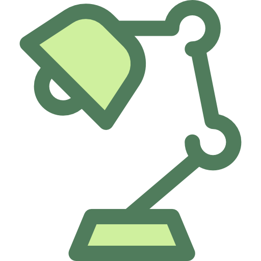 bureaulamp Monochrome Green icoon