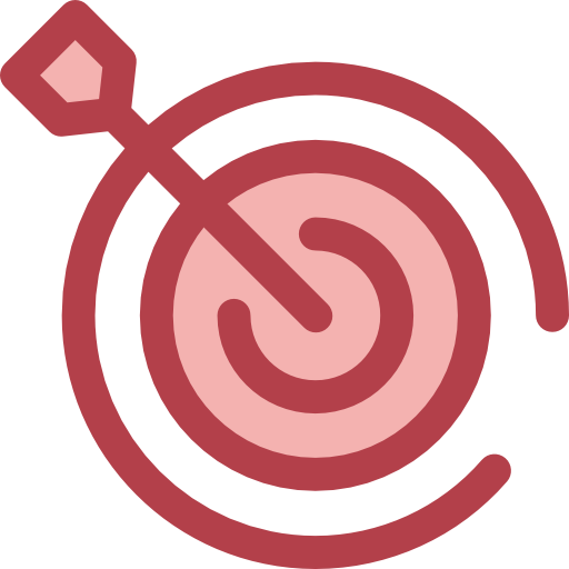표적 Monochrome Red icon