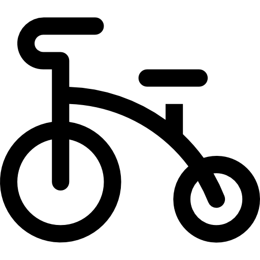 dreirad Basic Rounded Filled icon