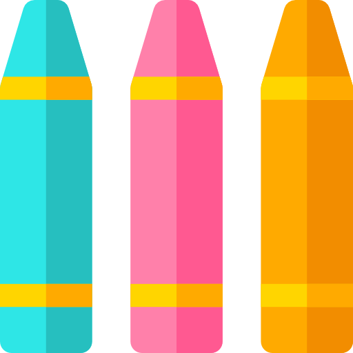 Pencil Basic Rounded Flat icon