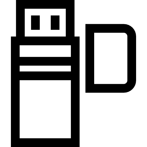 ペンドライブ Basic Straight Lineal icon