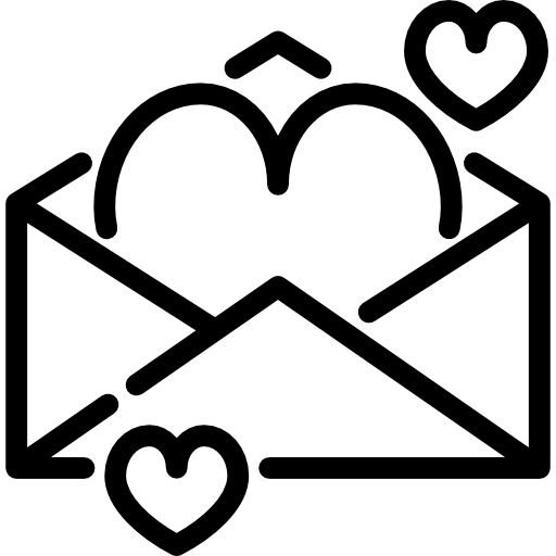 Love letter Special Lineal icon