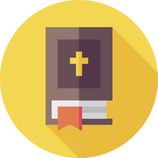 bibel Flat Circular Flat icon