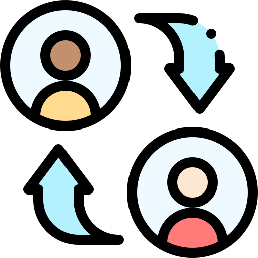 変化 Detailed Rounded Lineal color icon