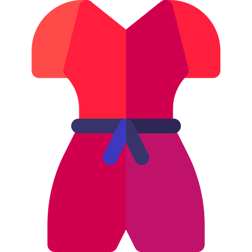 Jumpsuit Basic Rounded Flat icon