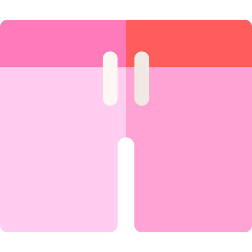 반바지 Basic Rounded Flat icon