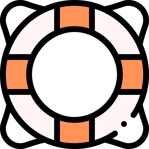 浮く Detailed Rounded Lineal color icon
