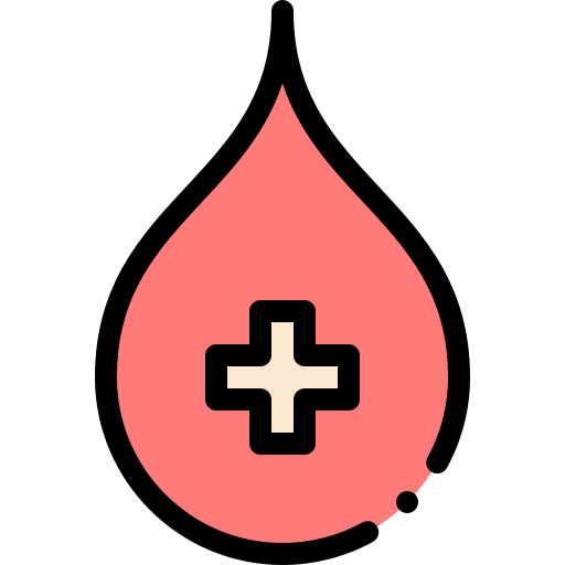 doação de sangue Detailed Rounded Lineal color Ícone
