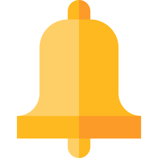 dzwonek Basic Straight Flat ikona