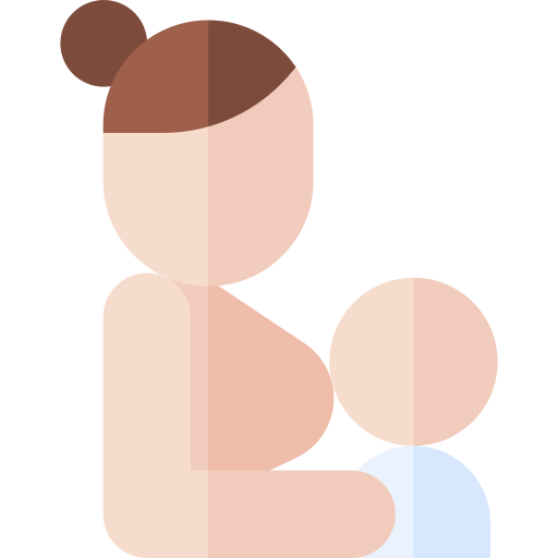 母乳育児 Basic Straight Flat icon