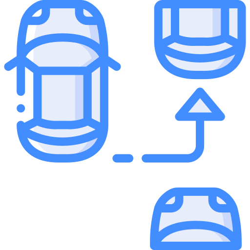 주차 Basic Miscellany Blue icon