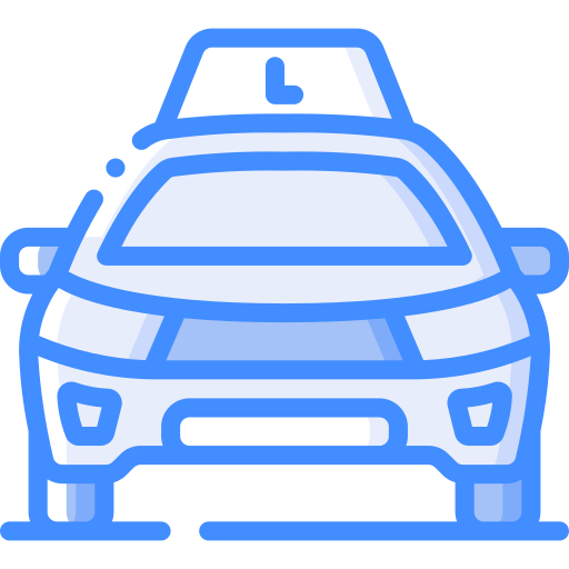 Car Basic Miscellany Blue icon