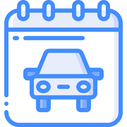 Calendar Basic Miscellany Blue icon