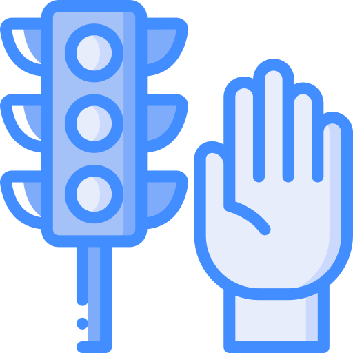 信号機 Basic Miscellany Blue icon