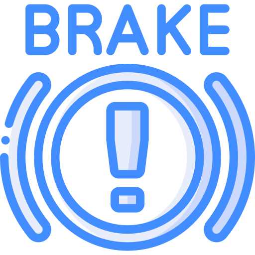 Brake Basic Miscellany Blue icon