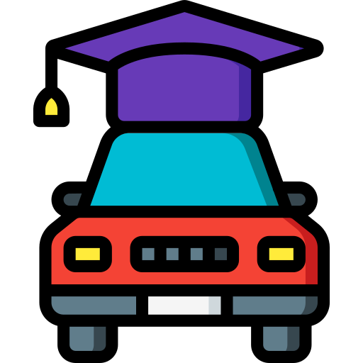 Driving school Basic Miscellany Lineal Color icon