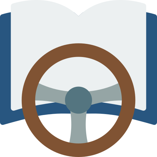 Driving school Basic Miscellany Flat icon