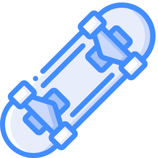 スケートボード Basic Miscellany Blue icon