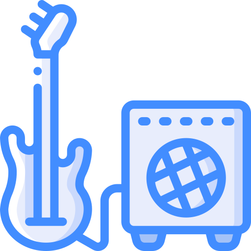 Guitar Basic Miscellany Blue icon