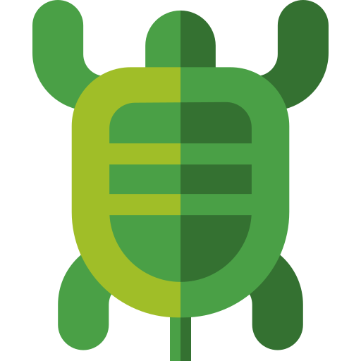 tortuga Basic Straight Flat icono