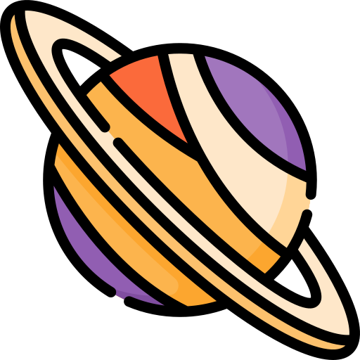 planeta Special Lineal color icono