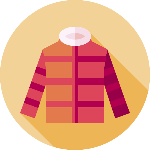 chaqueta Flat Circular Flat icono
