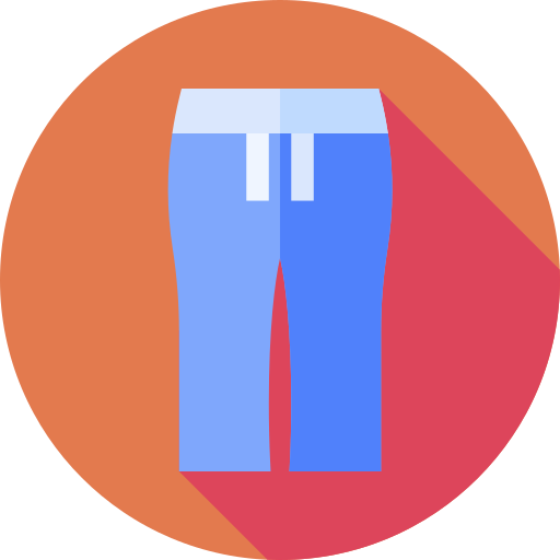 pantaloni Flat Circular Flat icona