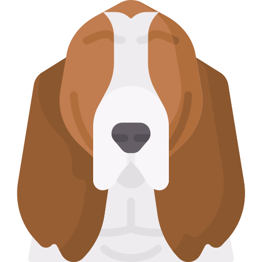 basset-hond Special Flat icoon