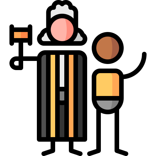 gesetz Puppet Characters Lineal Color icon