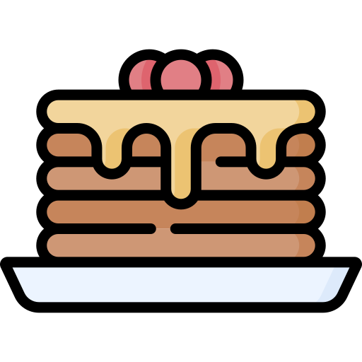 Pancakes Special Lineal color icon