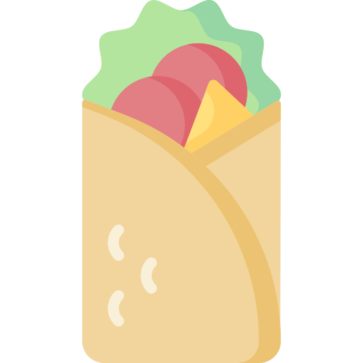burrito Special Flat Icône