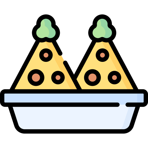 nachos Special Lineal color icono