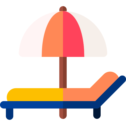 leżak Basic Rounded Flat ikona