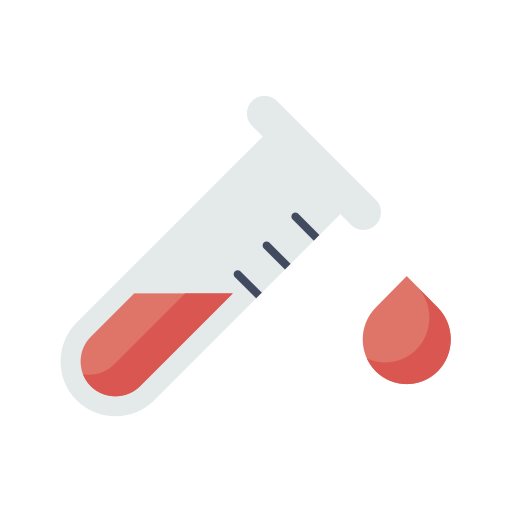 prueba de sangre Generic Flat icono