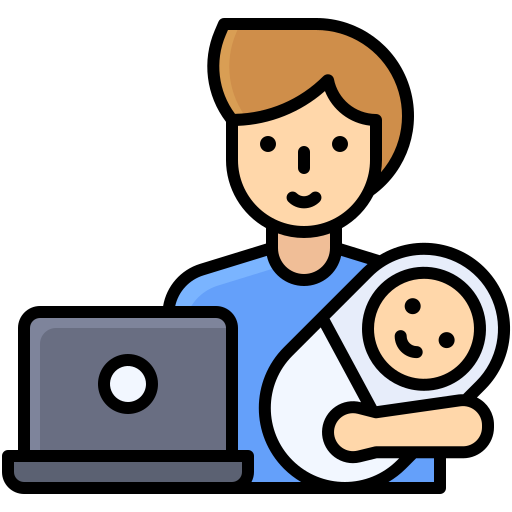 Work from home Generic Outline Color icon