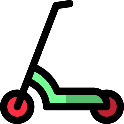 Скутер Generic Outline Color иконка