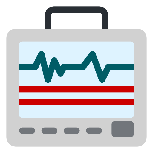 electrocardiograma Generic Flat icono