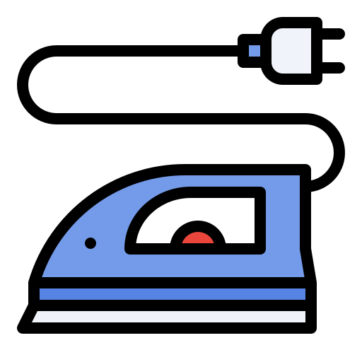 Żelazo Generic Outline Color ikona