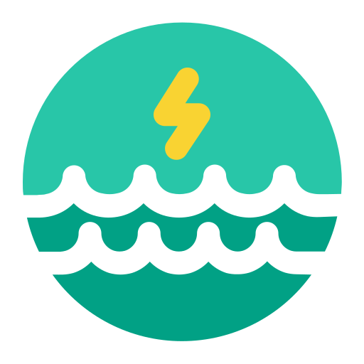 energía hidroeléctrica Generic Flat icono