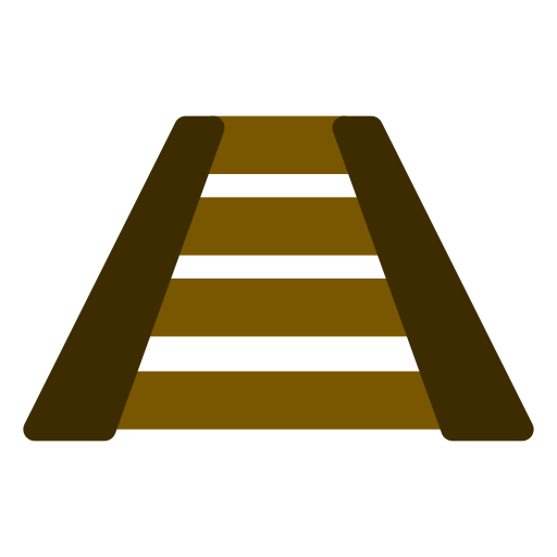 vías de tren Generic Flat icono