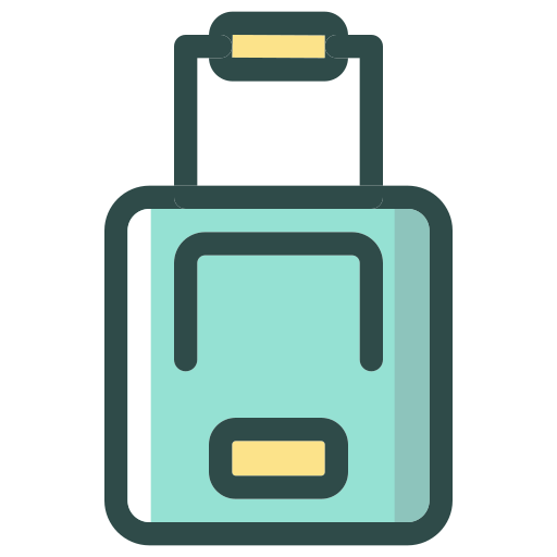 Suitcase Generic Color Omission icon