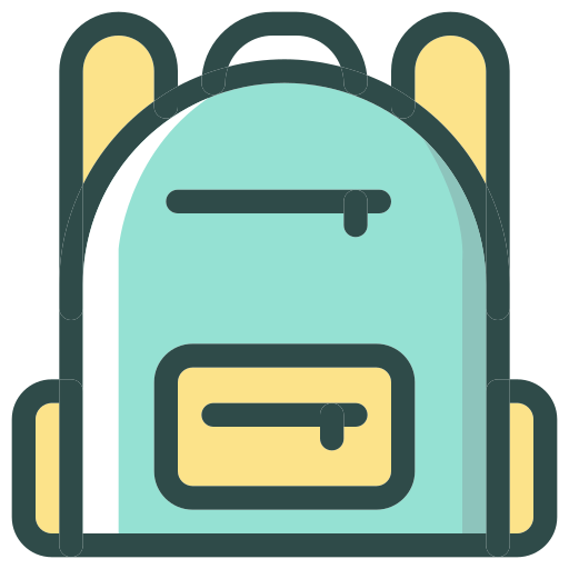 Backpack Generic Color Omission icon