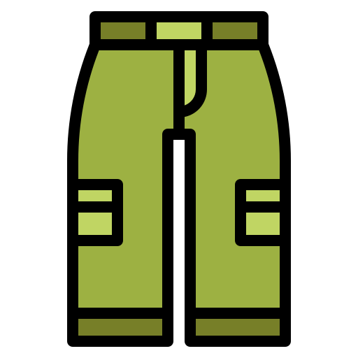 pantalon Generic Outline Color icono