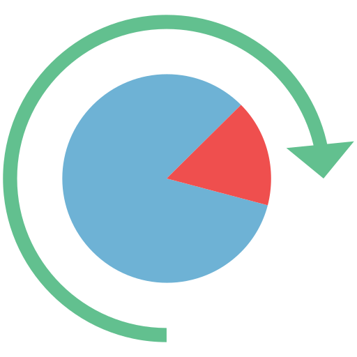 cirkeldiagram Generic Flat icoon