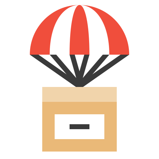 Parachute Generic Flat icon